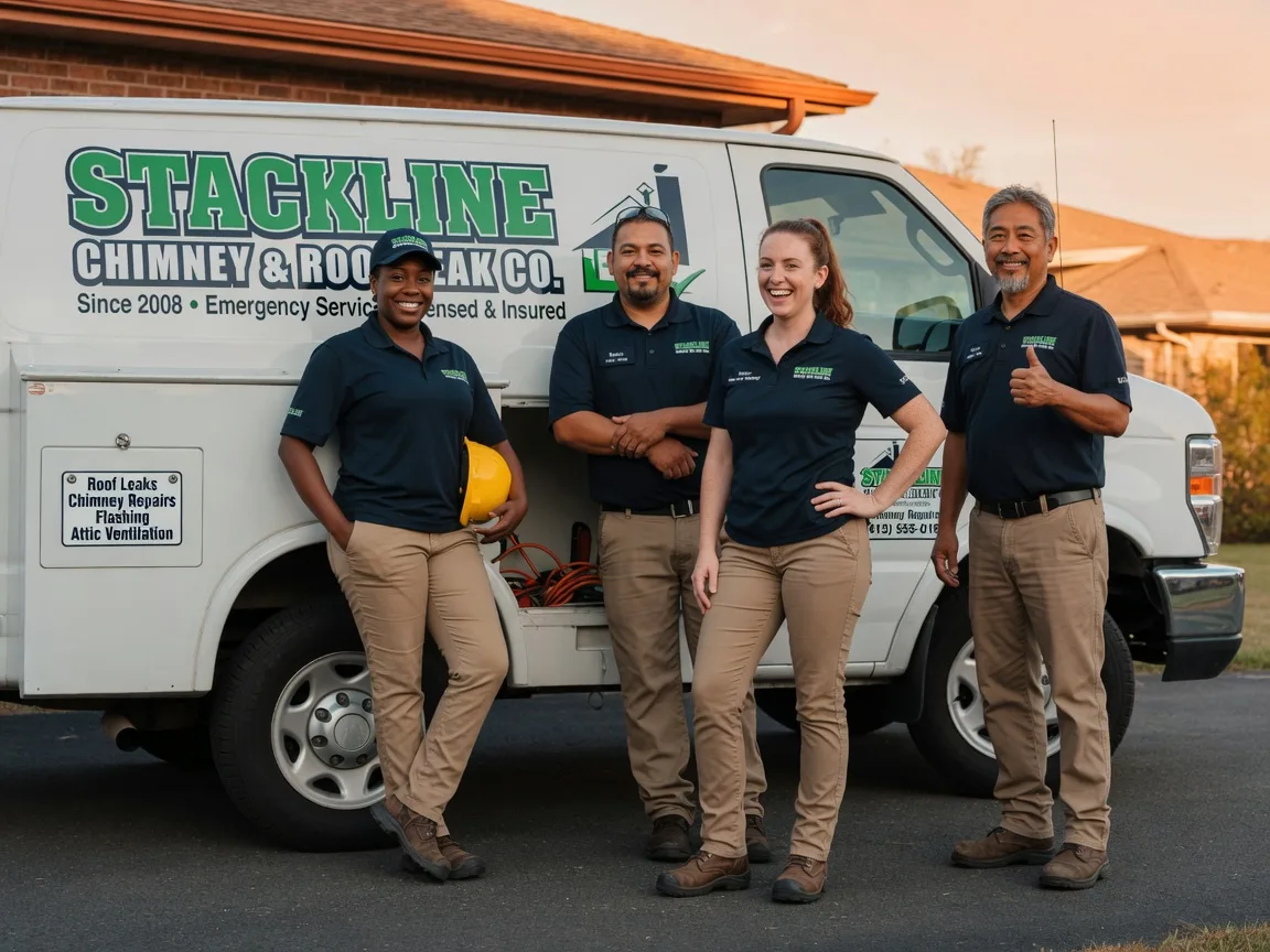 Chimney flashing repair company in Young Harris, GA
